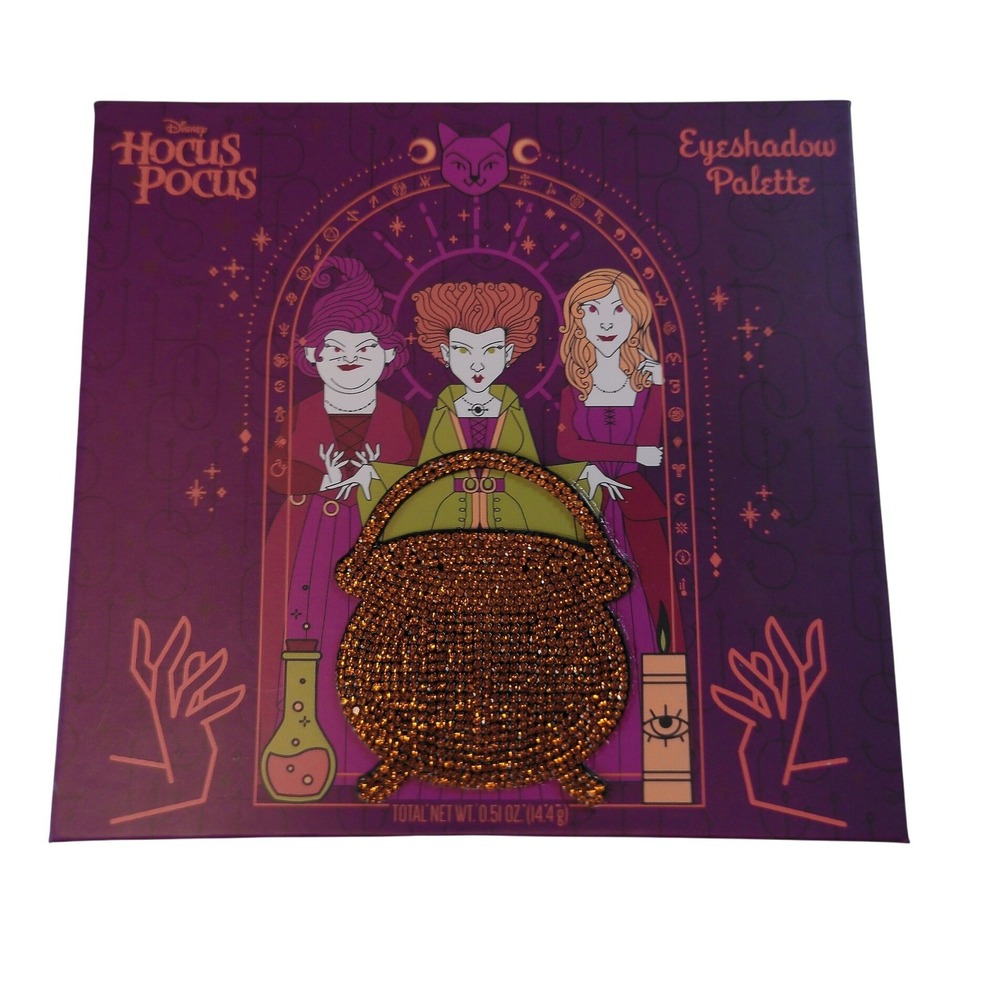 Disney Hocus Pocus 12-Shade Eyeshadow Palette Taste Beauty Sanderson Sisters NEW